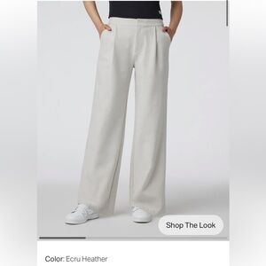 Vuori Elevation Trousers in Ecru Heather
